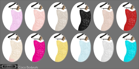 {Indyra} Coco Mesh Body Update- colors